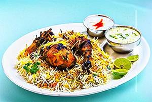 Chicken Mughlai Biryani (Bones)