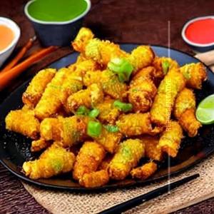 Fried Crispy Baby Corn 