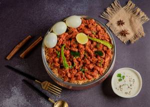 Chicken Kabab Biryani Family (Serves 3-4)