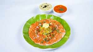 Open Butter Masala Dosa