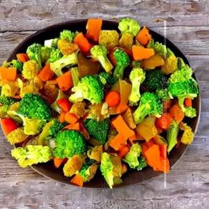 Crunchy veg