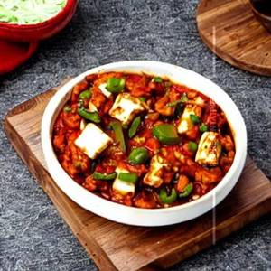 Mushroom Paneer Chilli
