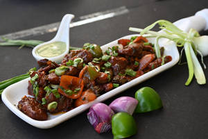 Veg Chilli Chicken Dry