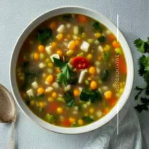 Veg corn soup