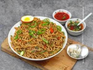 Chilli Mushroom Noodles