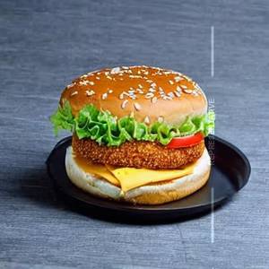 Paneer Cheese Burst Burger