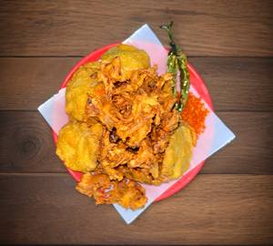 Mix Bhaji (Kanda And Batata)