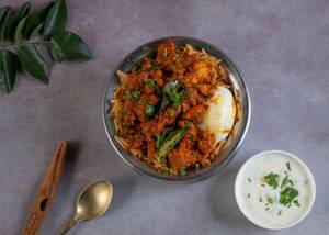 Chicken Kabab Biryani Half (Serves 1)
