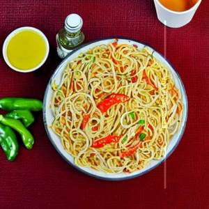 Hot Pepper Egg Noodles.