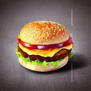 Veg populer cheese burger