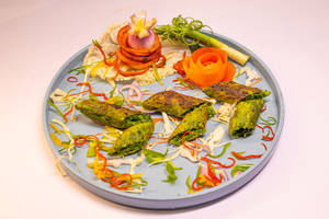 Veg Seekh Kebab.