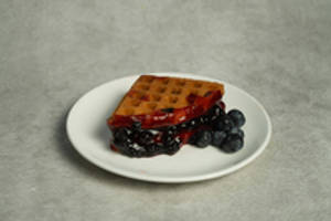 Wild Blueberry Belgian Waffle