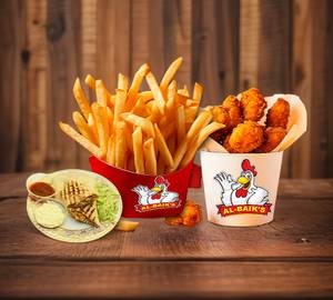 Chicken Twister Popcorn Combo