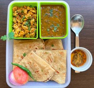 Egg Bhurji Thali 