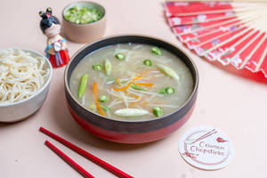 Sweet Corn Noodle Soup