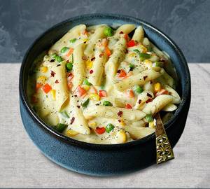White pasta