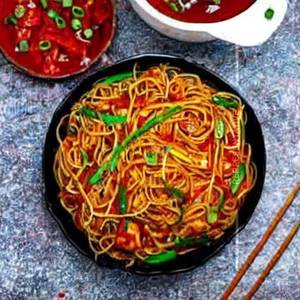 Chilli Paneer Noodles