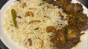 Gongura Chicken Pulao (serves 1-2 Persons )