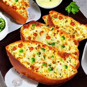 Chicken Cheese Garlic Breads
