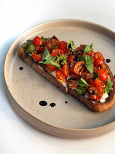 Whipped Ricotta & Tomato Toast