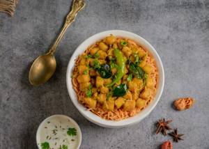 Andhra Paneer Biryani Full (Serves 1-2)