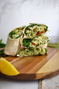 Pesto Chicken Wrap