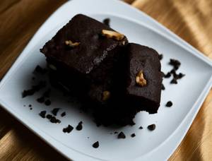 Eggless American Brownie