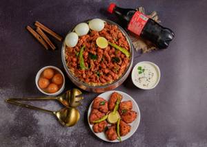 Chicken Kabab Biryani Family Combo (Serves 3-4)