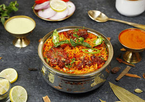 Special Veg Mutton Biryani