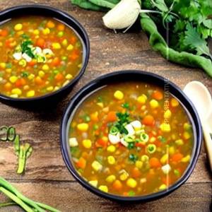 Sweet Corn Veg Soup