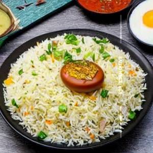 Egg Triple Schezwan Rice