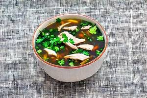 Chicken Lemon Coriander Soup