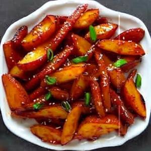 Honey Chilli Potatoes 