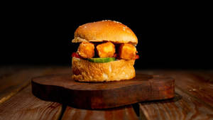 Crispy Paneer Burger