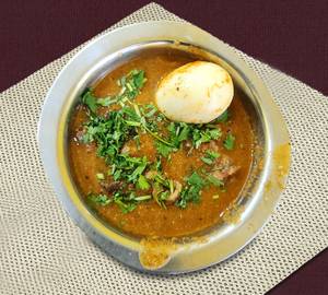 Mutton kulambu with egg
