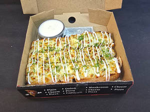 Cheese Topped Garlic Bread