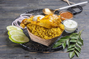 Chicken Leg Piece Biryani