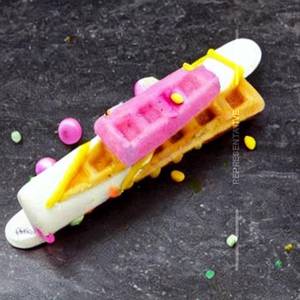 Crunchy Bubblegum Popsicles