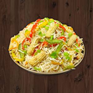 Baby corn fried rice