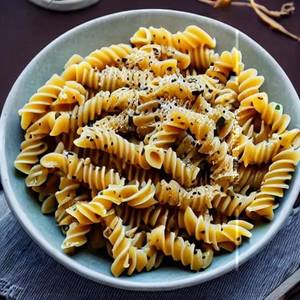 Fusilli in Mushroom Sauce 
