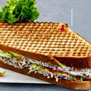 Coleslaw Veggie Cheese Mayo Cream Sandwich