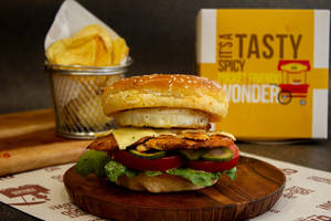 Chicken Cabs Own Burger