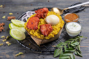 Chicken Kebab Biryani