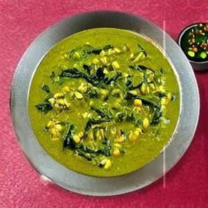 Methi corn Palak Malai Mutter