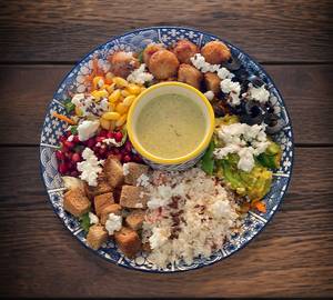 Avocado And Feta Cheese Chicken Salad