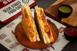 Chicken Masala Grilled Sandwich