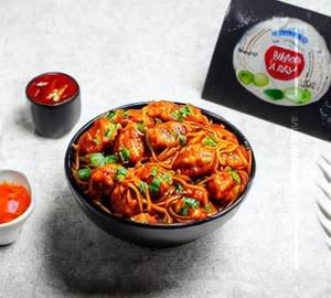 Chicken Manchurian Noodles