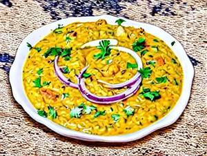 Chicken tikka Dal khichdi