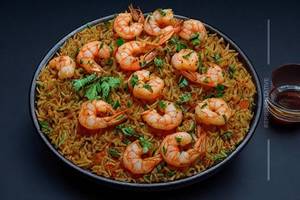 Prawns Schezwan Rice