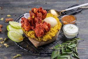 Chicken Lollipop Biryani